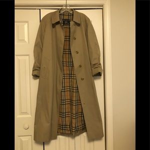 Vintage Authentic Burberry Car Coat